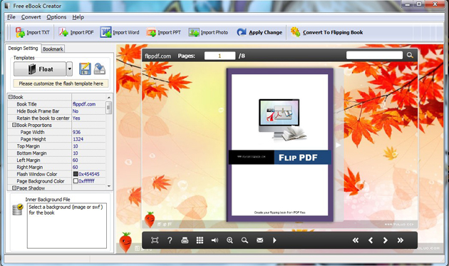 Excellent freeware to edit txt file into web magazine!