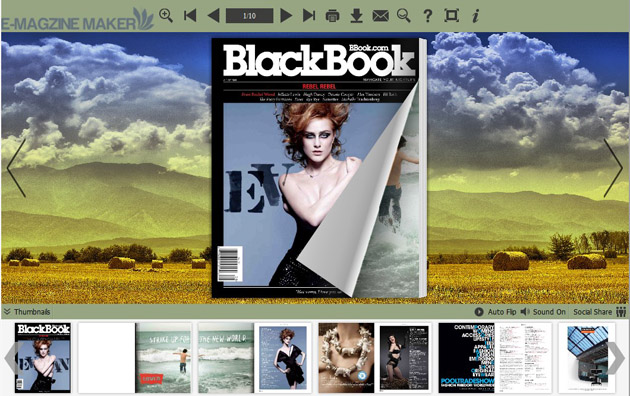 PDF to Flash Magazine Professional