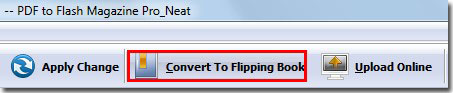 Convert To Flipping Book