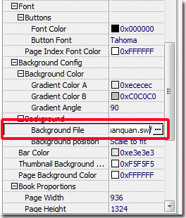 Select a flash file