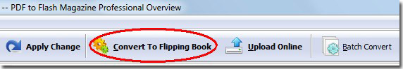 Convert to Flipping Book