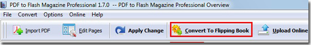 Convert to Flipping Book