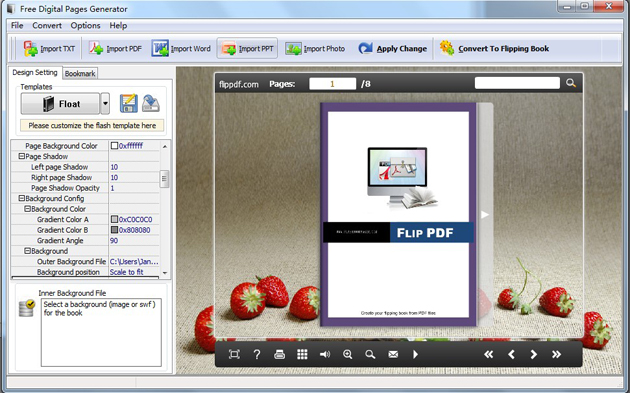 Free Digital Pages Generator 1.0 full