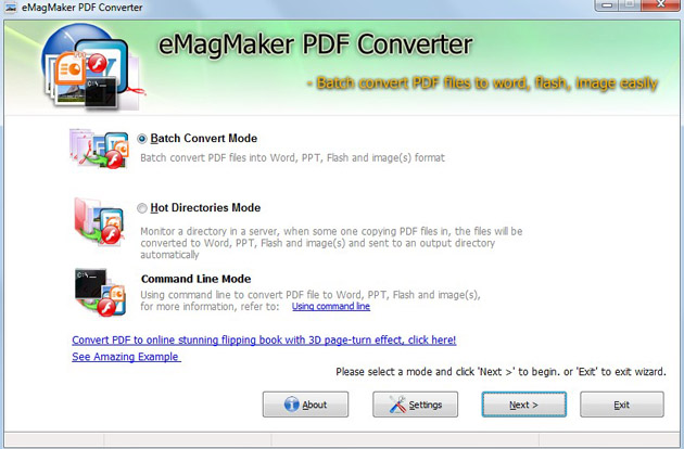 Free eMagMaker PDF Converter 1.0 full
