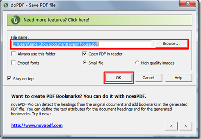 doPDF-Free PDF converter 1.0 full