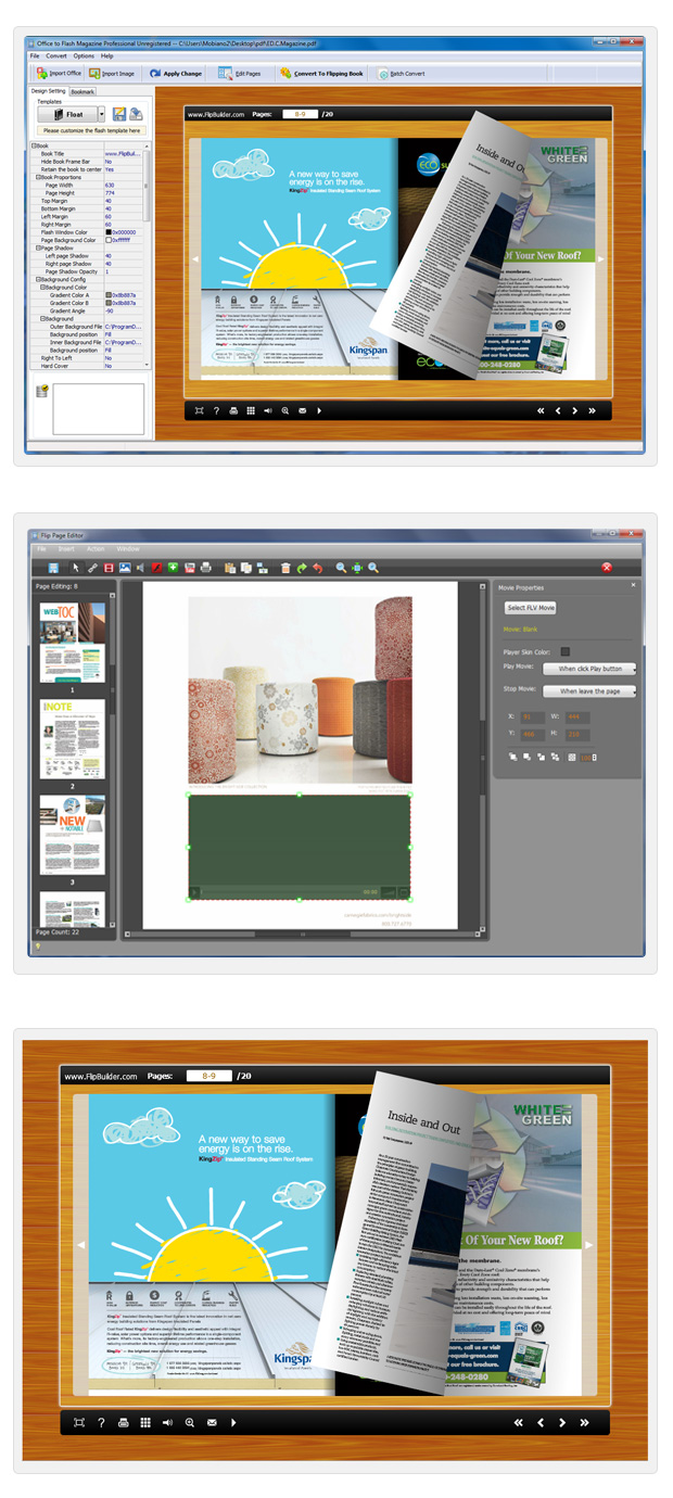 Office to Flash Magazine Pro screenshot