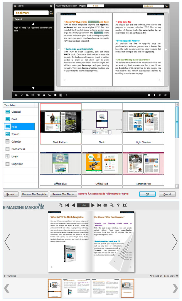 PDF to Flash Magazine Pro for Mac screenshot