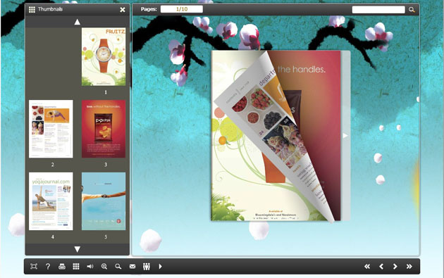 Ink Art Flash Magazine Templates screenshot