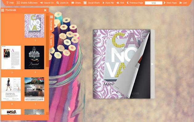 Flipping Book Themes  Screenshot2